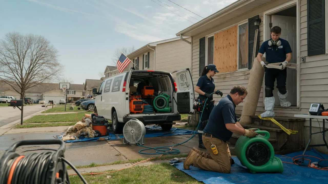 Water Damage Restoration in Sidney, KY near me